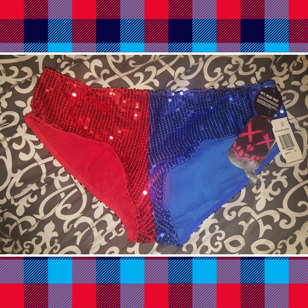 Harley Quinn Hot Topic Swim Bottoms